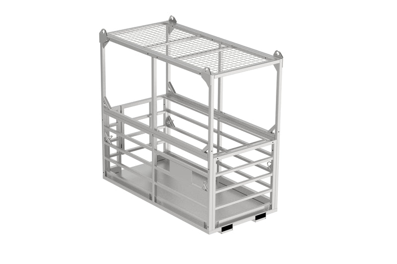 Load image into Gallery viewer, Personnel Crane Cage 250–500kg SWL – 1 to 4 Person Work Cage AS1418.17