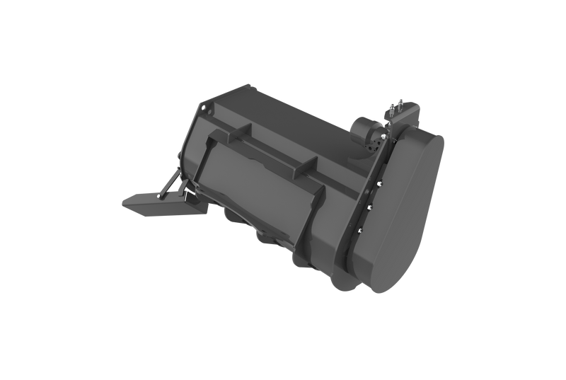 Indlæs billede i Gallery Viewer, Mini Skid Steer Self Loading Concrete Mixer Bucket - 100L Hydraulic Discharge with Bag Breaker