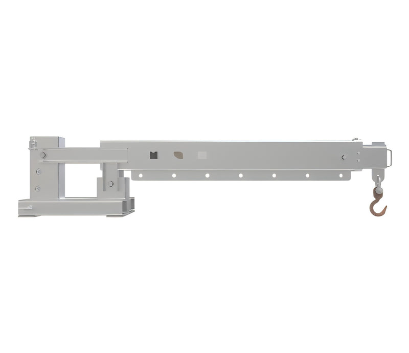 Laden Sie das Bild in Galerie -Viewer, Adjustable Hoist Pivoting Forklift Jib Boom Crane 6000lb Lift Capacity