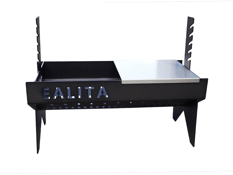 Load image into Gallery viewer, Large Charcoal BBQ Grill, 32 Inch Outdoor Barbecue Grill with Adjustable Temperature for Backyard and Camping