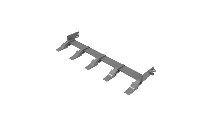 Indlæs billede i Gallery Viewer, Universal Bucket Tooth Bar, No-Drill Heavy Duty Digging Teeth Bar for Loader Tractor Excavator, 48 to 72 Inch