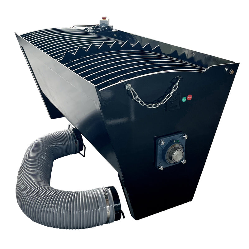 Chargez l'image dans la visionneuse de la galerie, Skid Steer Self Loading Concrete Mixer Bucket 250L Hydraulic Discharge Bag Breaker Attachment
