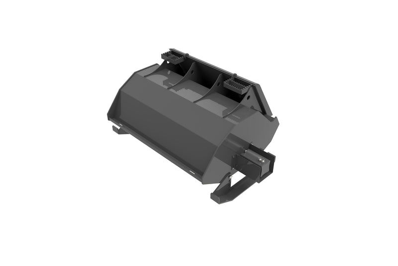 Indlæs billede i Gallery Viewer, Skid Steer Bi-Directional Rotary Tiller Attachment 44 Inch Replaceable Hardened Tines