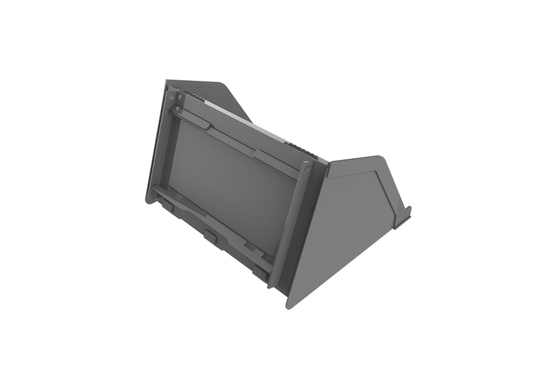 Chargez l'image dans la visionneuse de la galerie, Skid Steer Snow Mulch Bucket Attachment 44 Inch for Dirt Gravel Snow High Capacity