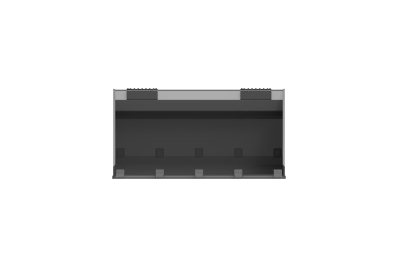 Indlæs billede i Gallery Viewer, Skid Steer Heavy Duty Low Profile Tooth Bucket 44 Inch Replaceable Teeth Quick Attach
