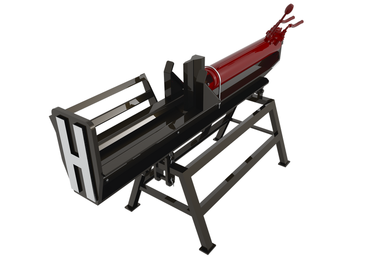 Indlæs billede i Gallery Viewer, 25 Ton Hydraulic Log Splitter for Compact Loader, Inverted Wood Splitting Attachment