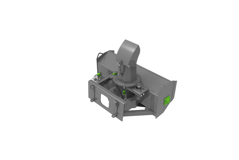 Indlæs billede i Gallery Viewer, Hydraulic Snow Blower Attachment 48 Inch for Compact Loader Direct Drive Auger Avant 300-700
