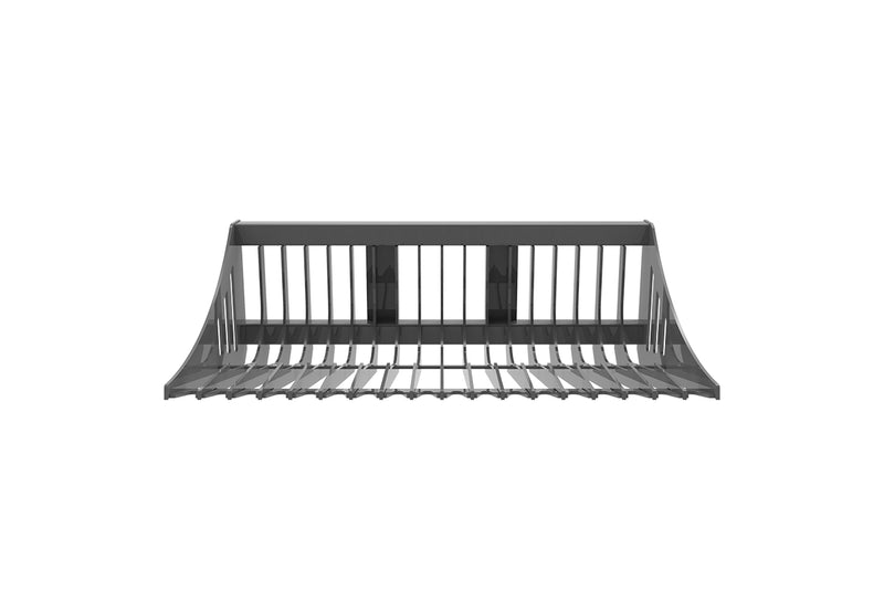 Load image into Gallery viewer, Avant 300 500 Compact Loader Rock Bucket 59 Inch Heavy Duty Reinforced Skeleton Sifting Bucket