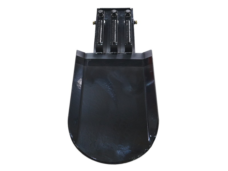 Load image into Gallery viewer, Clamp-On Digging Spade Attachment for Loader Bucket and Pallet Fork Blades, Skid Steer Tractor Compatible