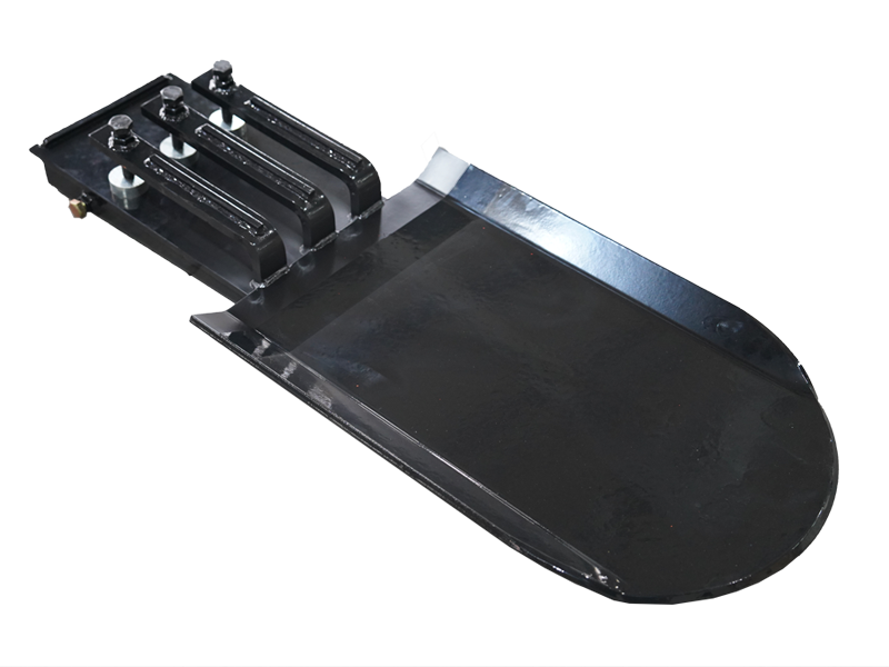 Load image into Gallery viewer, Clamp-On Digging Spade Attachment for Loader Bucket and Pallet Fork Blades, Skid Steer Tractor Compatible