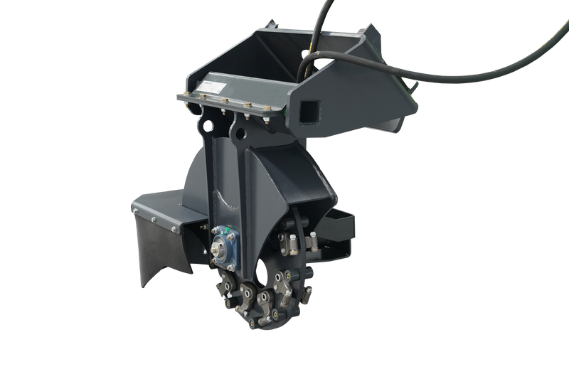 Indlæs billede i Gallery Viewer, Mini Skid Steer Stump Grinder 22 Inch Hydraulic Heavy Duty Tree Stump Removal Attachment