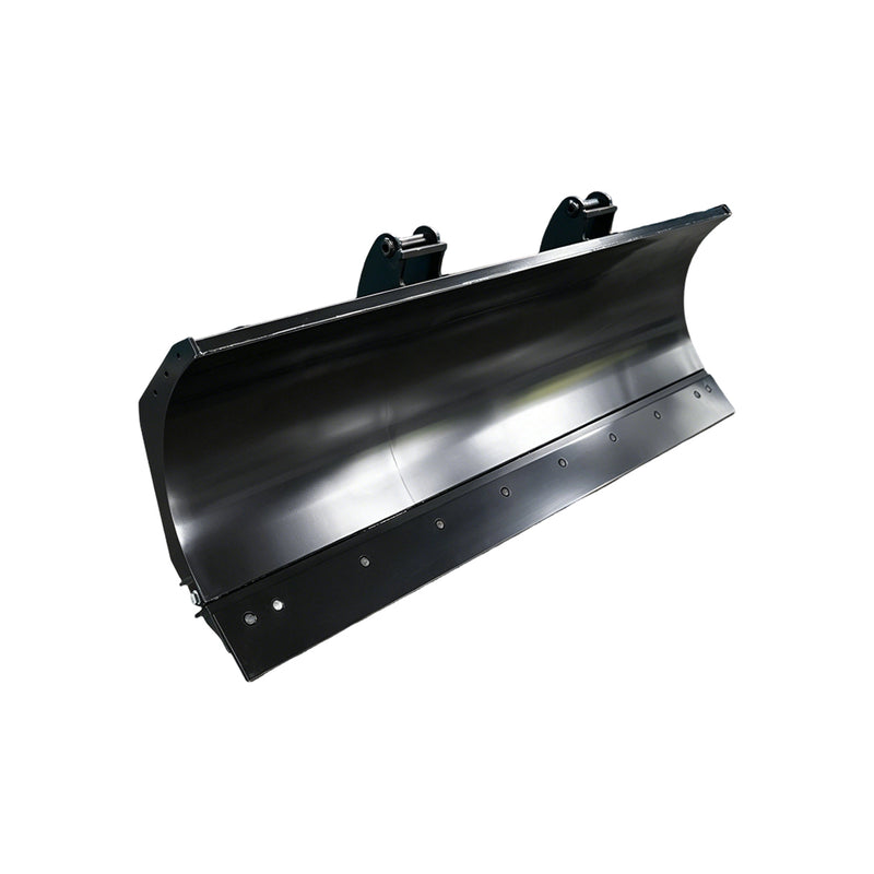 Indlæs billede i Gallery Viewer, Skid Steer Snow Pusher Attachment with Hydraulic Angle, Adjustable Width 96"-108" 2-in-1 Snow Pusher & Collector