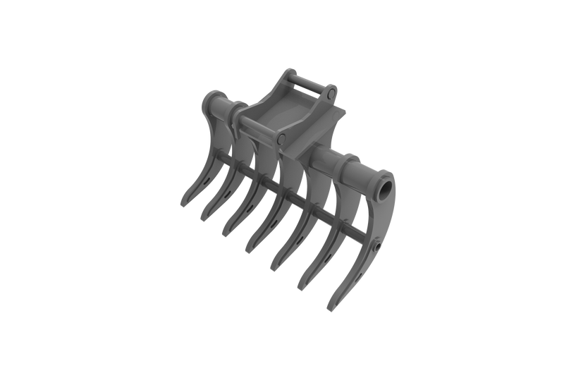 Indlæs billede i Gallery Viewer, Heavy Duty Excavator Forestry Root Rake Attachment 1-18 Ton EALITA