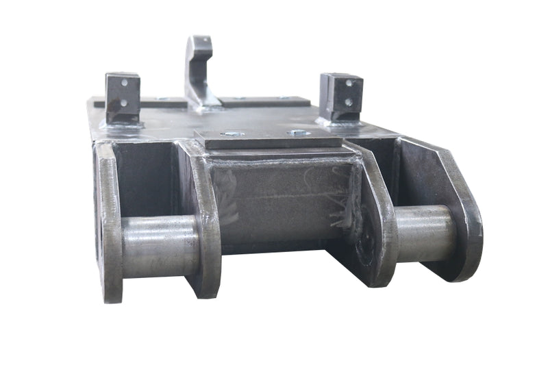 Indlæs billede i Gallery Viewer, Excavator SMS Swedish Standard Hitch Bracket 10–14 Ton C45 Steel Flux Core Weld