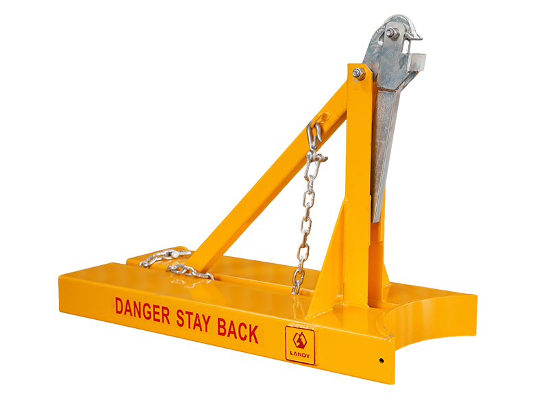 Chargez l'image dans la visionneuse de la galerie, Parrot Beak Forklift Drum Lifter, 1000kg, Fits Steel & Plastic 205L Drums, Forklift Attachment