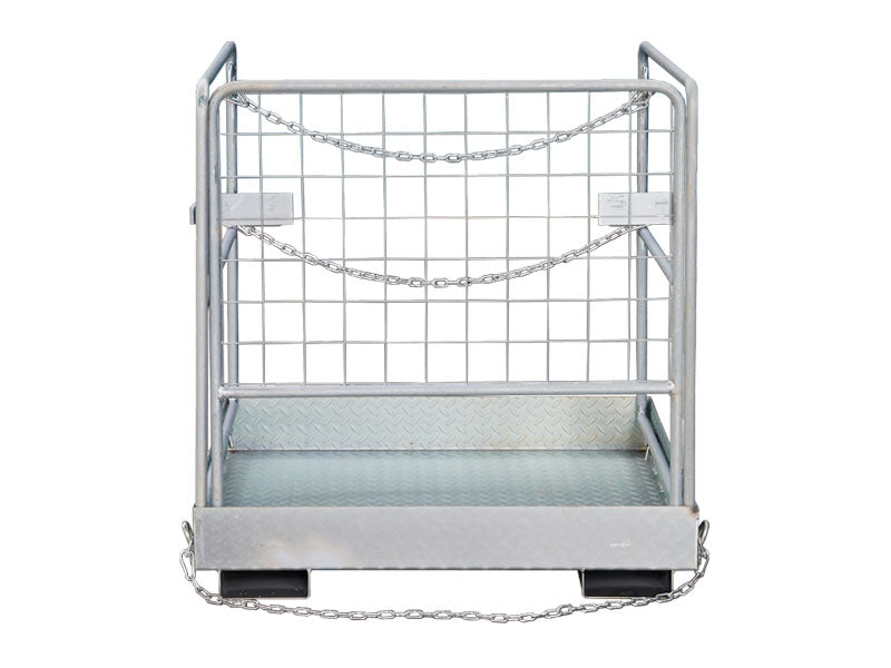 Laden Sie das Bild in Galerie -Viewer, 2 Person Pallet Forklift Platform Safety Cage 36"x36"