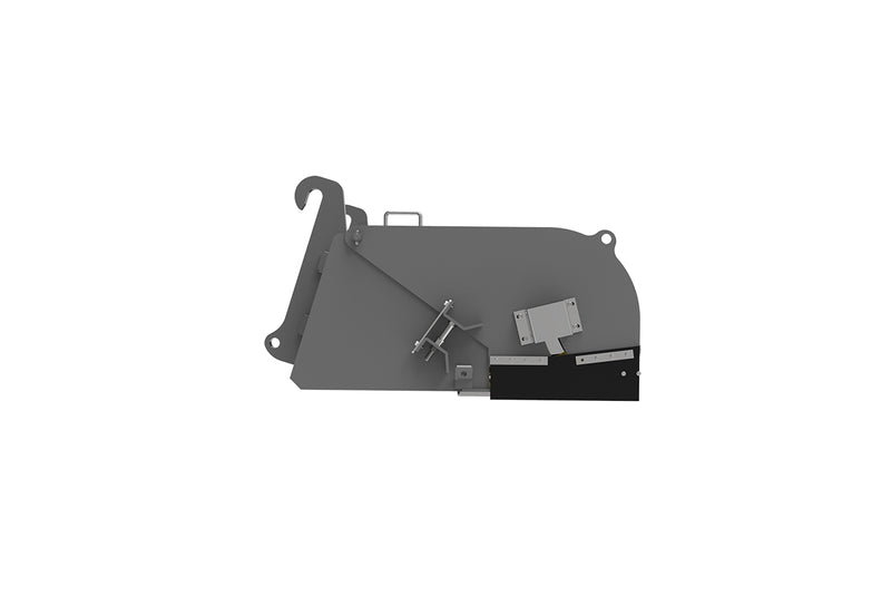 Indlæs billede i Gallery Viewer, Hydraulic Pick Up Broom for JCB Telehandler, 72 Inch Box Broom Sweep Collect and Dump