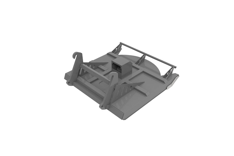 Indlæs billede i Gallery Viewer, Hydraulic Mulcher Brush Cutter for JCB Telehandler, 72 Inch Heavy-Duty Deck
