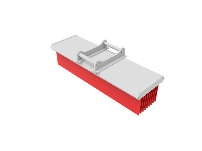 Indlæs billede i Gallery Viewer, Excavator Push Broom Sweeper Attachment Grain Gravel Debris Cleaning EALITA