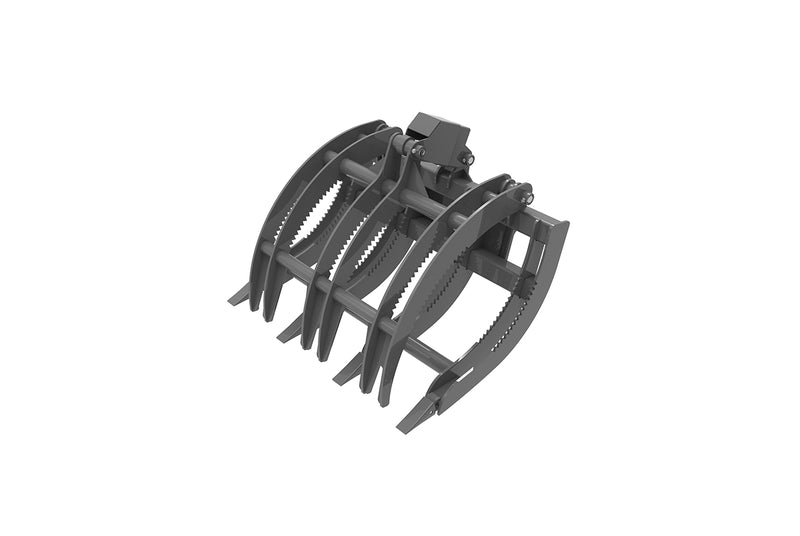 Load image into Gallery viewer, 42 Inch Heavy Duty Mini Skid Steer Log Grapple Attachment