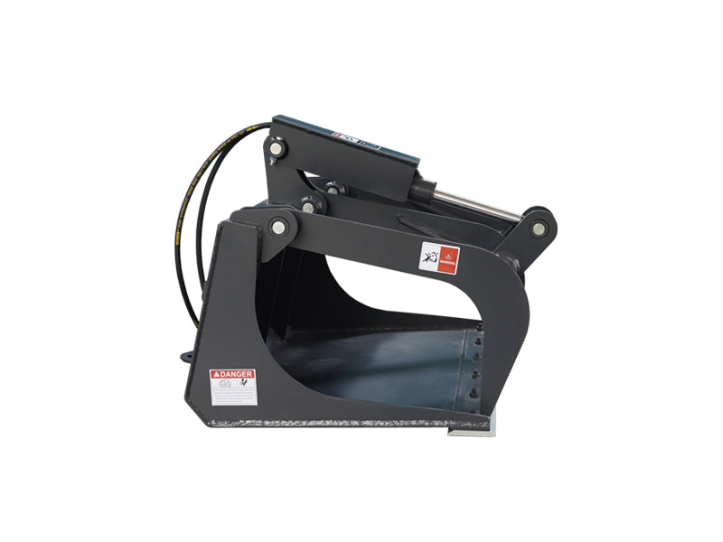 Indlæs billede i Gallery Viewer, Mini Skid Steer Grapple Bucket Attachment - 36 Inch Heavy Duty Brush Rock Log Handler