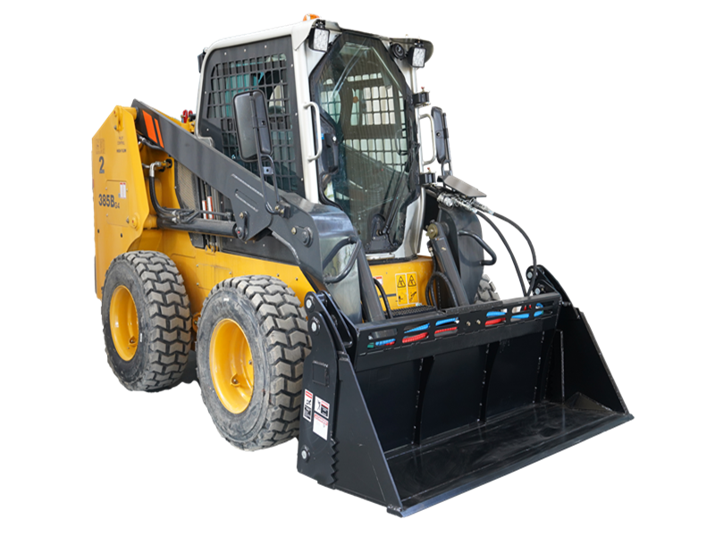 Load image into Gallery viewer, Construction Attachments 4 in 1 Skid Steer Low Profile Extended Bottom Bucket
