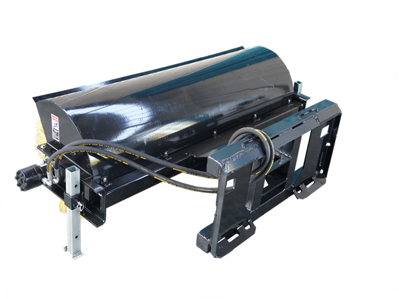 Load image into Gallery viewer, 72" Wide Skid Steer Angle Rotary Broom,Sweepster