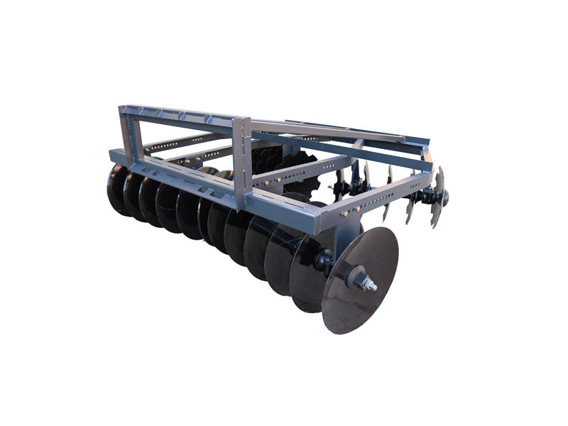 Indlæs billede i Gallery Viewer, 96 Inch Skid Steer Disc Harrow Attachment Heavy Duty 22 Blade Tilling and Weed Control for Universal Skid Steers