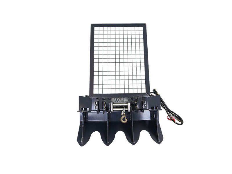 Indlæs billede i Gallery Viewer, 6-Ton Hydraulic Logging Winch, Skid Steer Forestry Winch Attachment T-FW6T