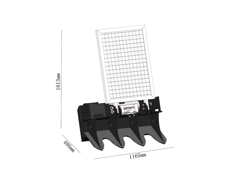 Indlæs billede i Gallery Viewer, 6-Ton Hydraulic Logging Winch, Skid Steer Forestry Winch Attachment T-FW6T