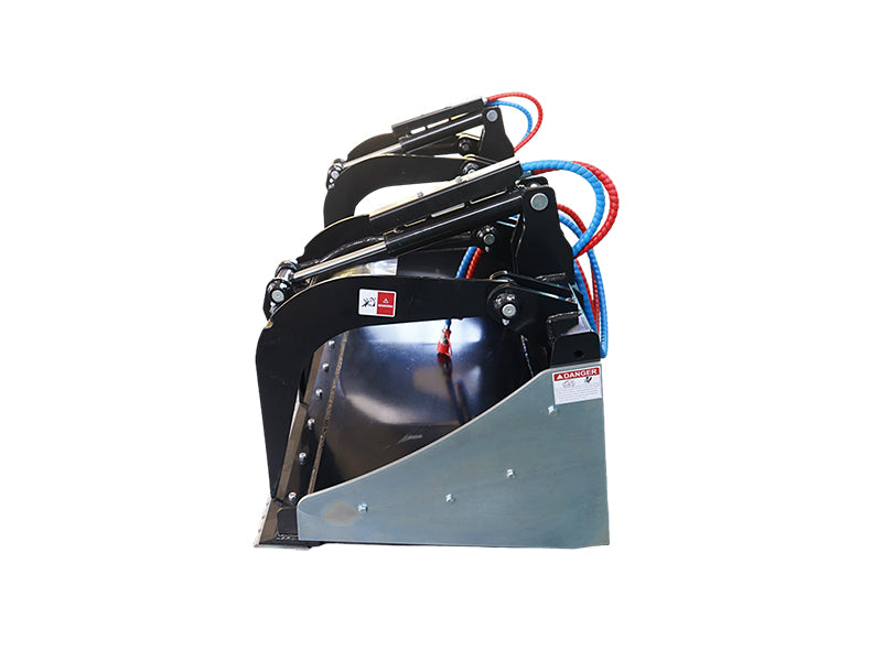 Chargez l'image dans la visionneuse de la galerie, Heavy Duty Skid Steer Grapple Bucket Attachment 63-85 Inch