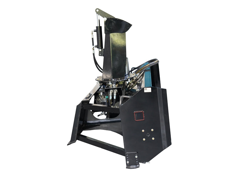 Indlæs billede i Gallery Viewer, Skid Steer Hydraulic Snow Blower Attachment 72 Inch No Shear Pin 40ft Throw