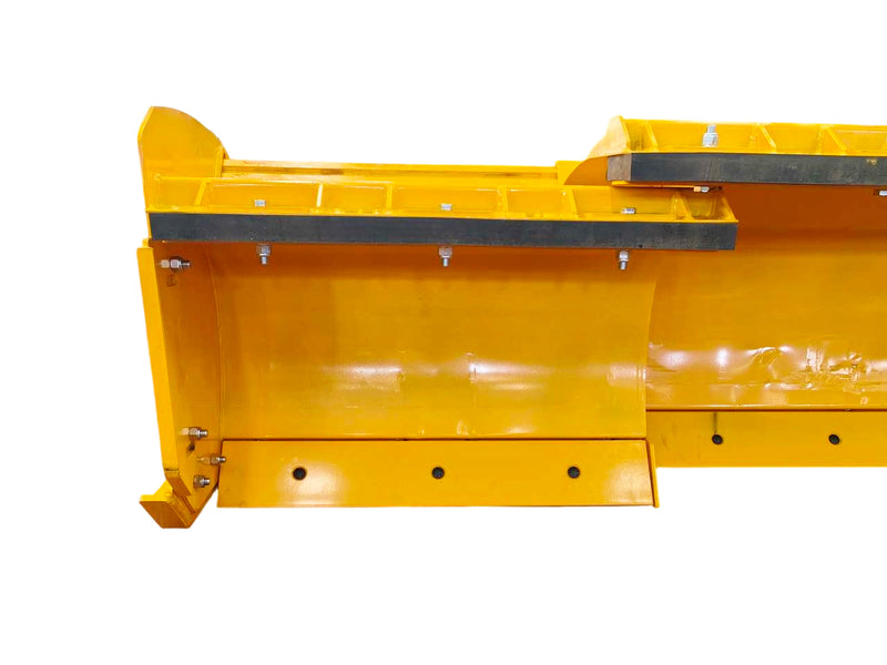 Load image into Gallery viewer, Skid Steer Snow Pusher Attachment 84-144 Inch Hydraulic Expandable Heavy Duty