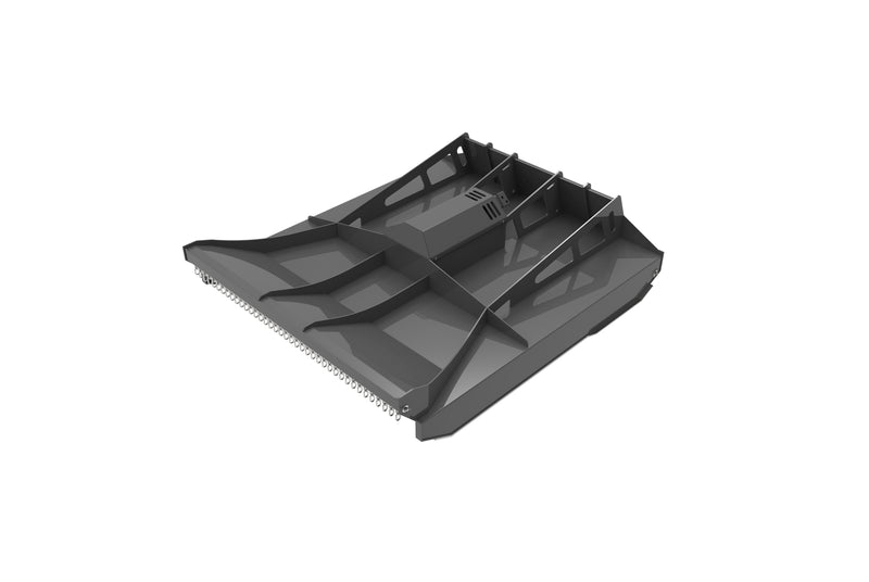 Indlæs billede i Gallery Viewer, Heavy Duty Skid Steer Brush Cutter Attachment, High Flow Brush Mower for Land Clearing