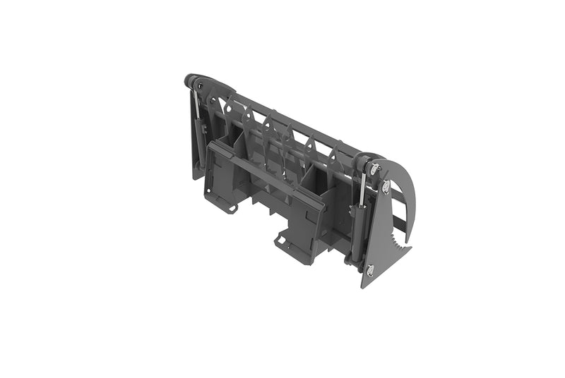 Load image into Gallery viewer, 64 and 72 Inch Skid Steer Root Grapple Rake Attachment Heavy Duty Forestry Grapple for Brush and Land Clearing