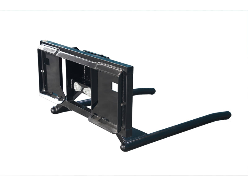 Chargez l'image dans la visionneuse de la galerie, Skid Steer Bale Lifter Handler Roller Tube Silage Wrap Protection 1000kg Quick Attach S-SBH