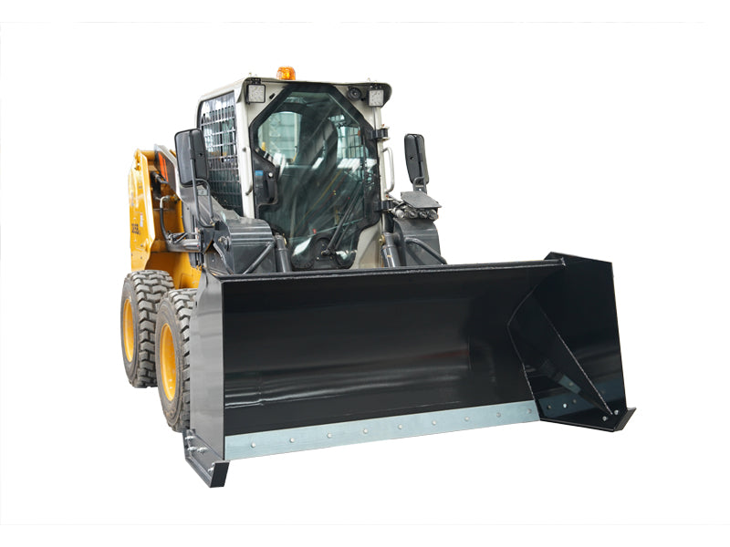 Indlæs billede i Gallery Viewer, Skid Steer Snow Pusher Attachment 84 to 120 Inch Rubber Edge Containment