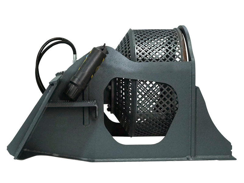 Indlæs billede i Gallery Viewer, Skid Steer Screening Bucket Attachment Soil Separation Sieve 0.3 to 0.8m3