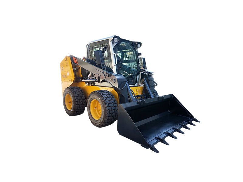 Indlæs billede i Gallery Viewer, Heavy Duty Skid Steer Tooth Bucket with Replaceable Teeth, 72 to 80 Inch, Quick Attach