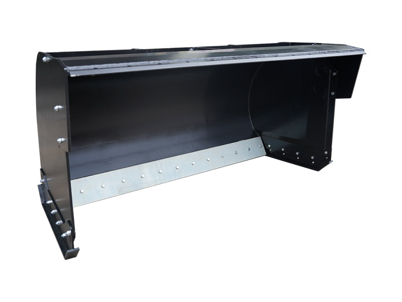 Indlæs billede i Gallery Viewer, Skid Steer Trip Edge Snow Pusher Attachment Curved Moldboard 84 96 108 Inch