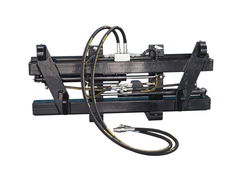Load image into Gallery viewer, Hydraulic Pallet Fork Frame with Side Shift, Tractor Front Loader Attachment Euro SMS Bracket