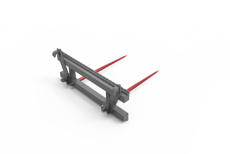 Indlæs billede i Gallery Viewer, Pallet Forks Frame with Hay Spear Euro Class 2A 2.5 Ton Tractor