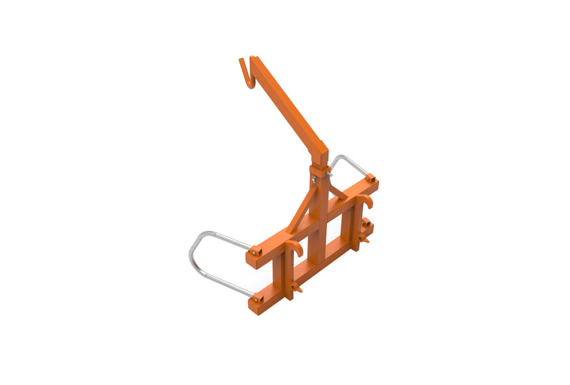 Indlæs billede i Gallery Viewer, Telescopic Big Bag Lifter 1000kg Euro Quick Attach Tractor Attachment