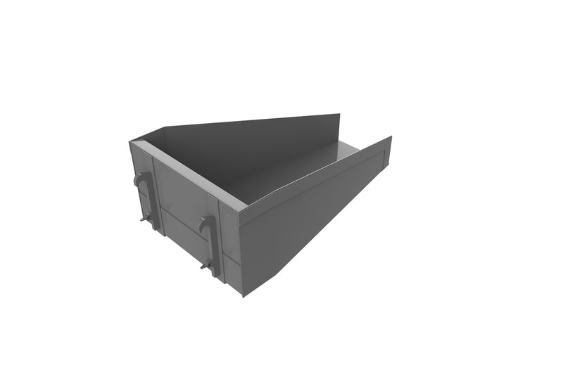Chargez l'image dans la visionneuse de la galerie, Narrow Front Concrete Pouring Bucket for Front Loader, SMS Hitch 0.93 m3 Heavy Duty