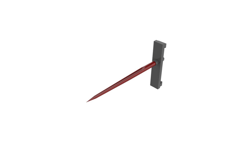 Indlæs billede i Gallery Viewer, Forklift Hay Bale Spear Attachment – Slip-On Pallet Fork Converter, 1,350kg Capacity, 45mm Spear