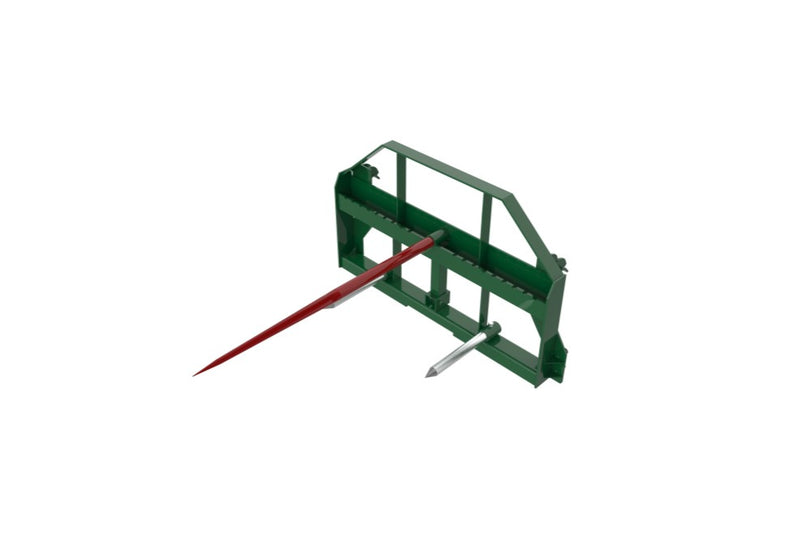 Indlæs billede i Gallery Viewer, John Deere Bale Spear Attachment Hook Pin 2000kg 3 Tine Hay Frame