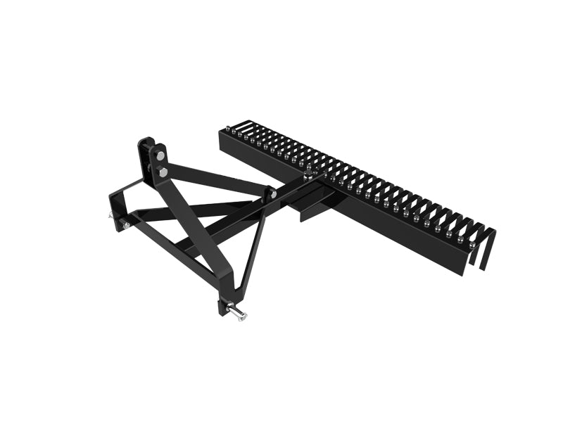Load image into Gallery viewer, 72 Inch 3-Point Landscape Rock Rake for Cat 1 Compact Tractors, Heavy Duty Attachment