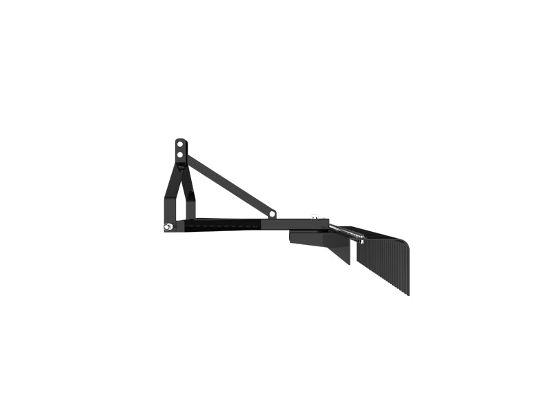 Load image into Gallery viewer, 72 Inch 3-Point Landscape Rock Rake for Cat 1 Compact Tractors, Heavy Duty Attachment