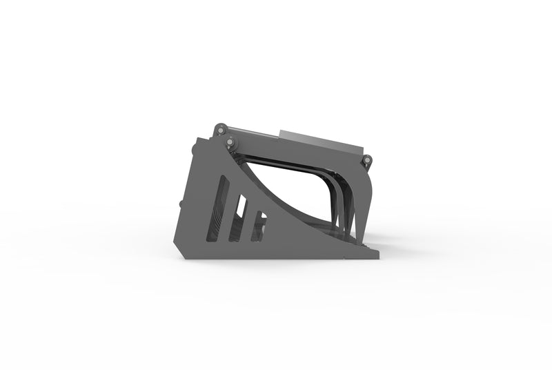 Load image into Gallery viewer, 72-84 Inch Rock Grapple Bucket for Skid Steer, Euro Hitch Heavy Duty Attachment