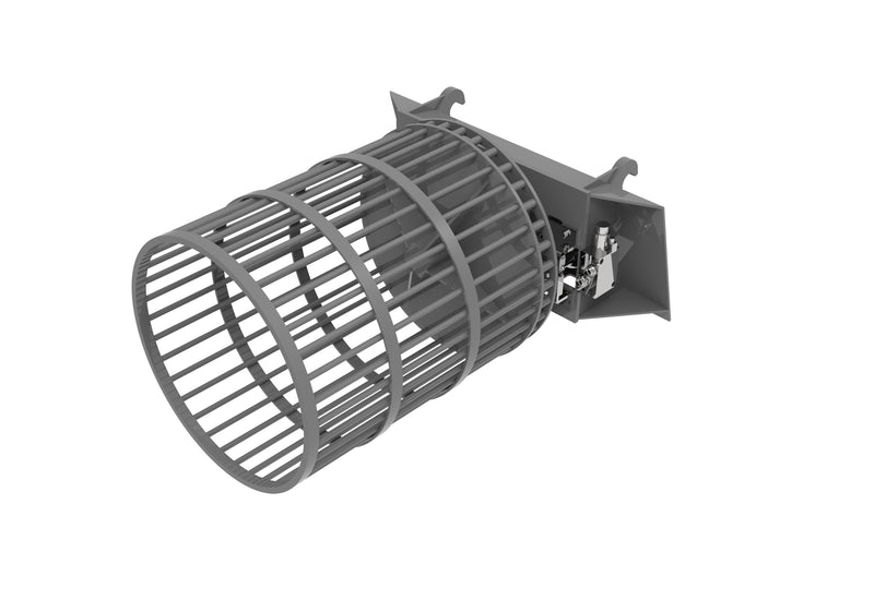 Load image into Gallery viewer, Hydraulic Rock Picker Drum Attachment Skid Steer Loader 2 Inch Sieve